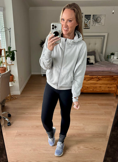 Taylor Full Zip Ash Wash JadyK Hoodie