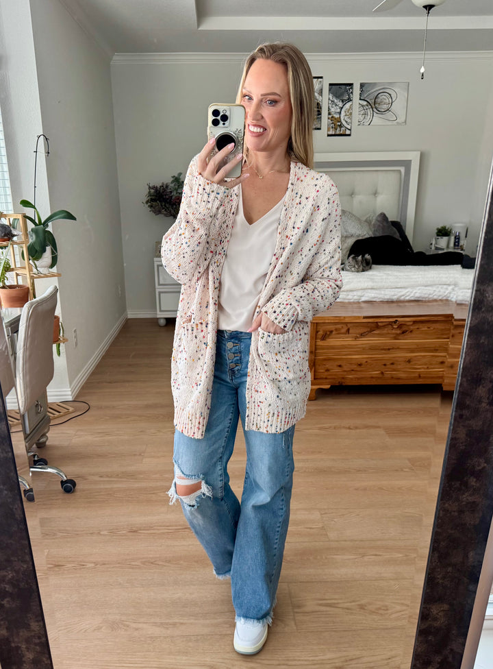 Hannah Popcorn Confetti Knit Cardigan – UnSouthern Belles