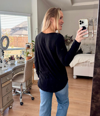 Zayla Leopard Pocket Tunic Top