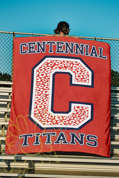 School Spirit Varsity Blankets