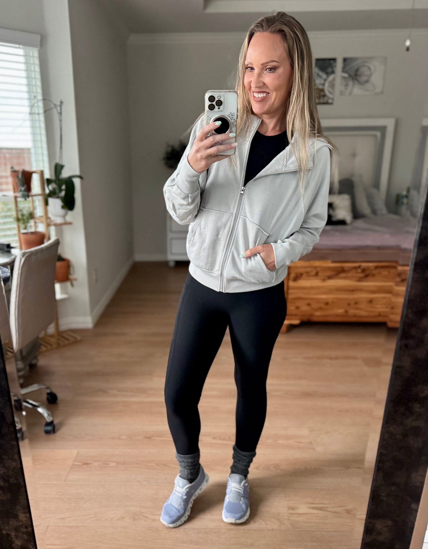 Taylor Full Zip Ash Wash JadyK Hoodie