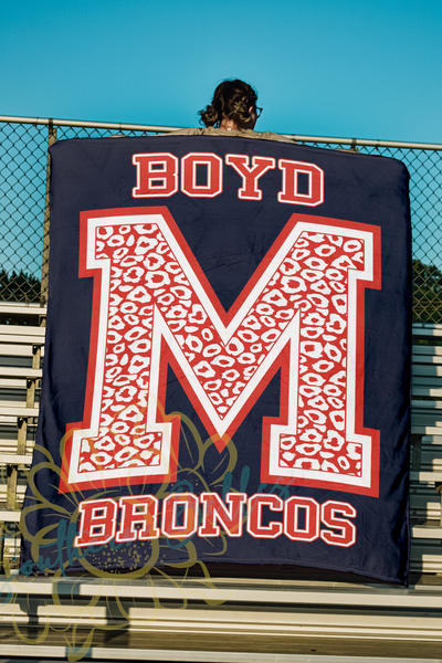 School Spirit Varsity Blankets