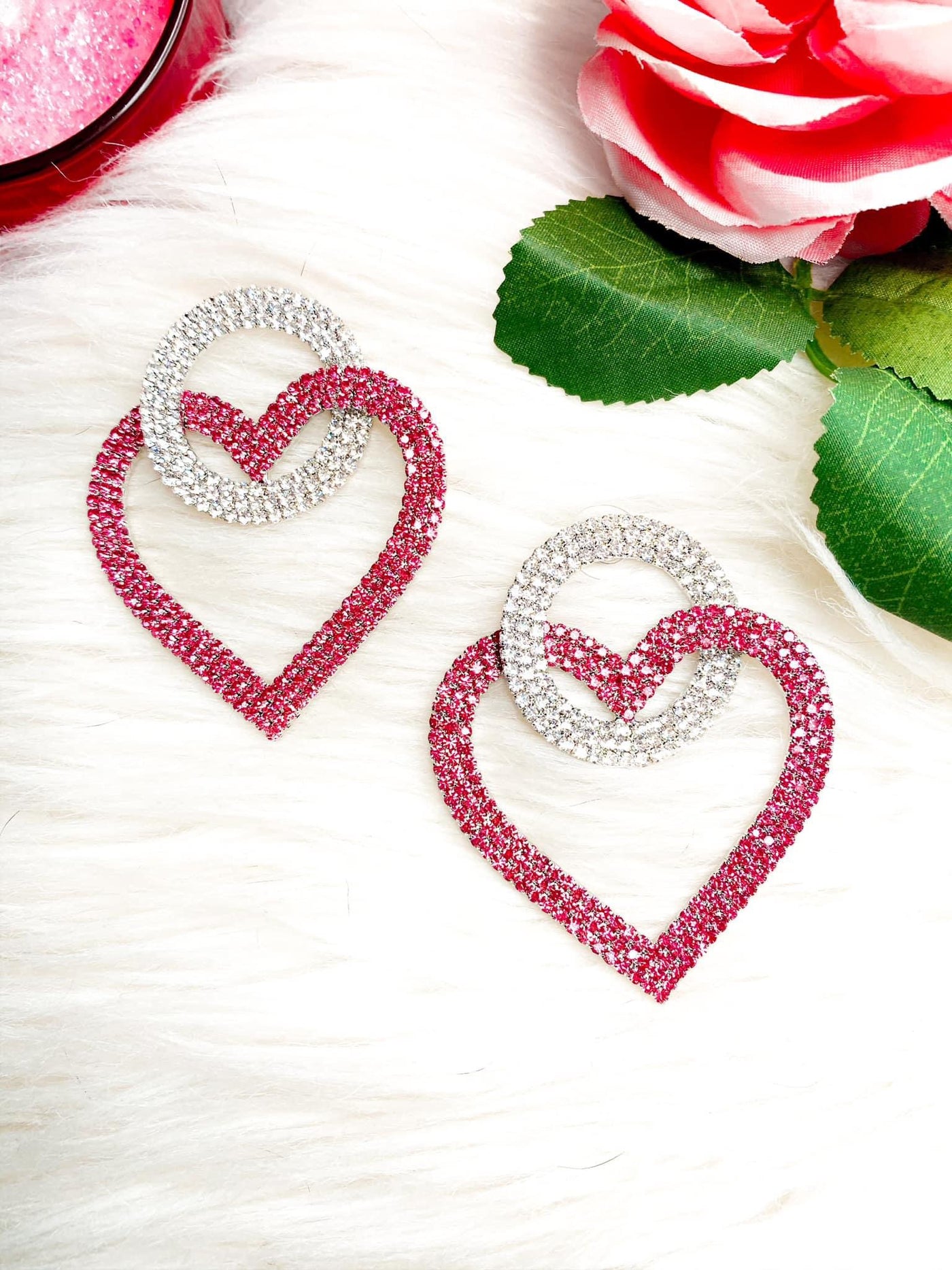 Hope Valentine Heart Earrings