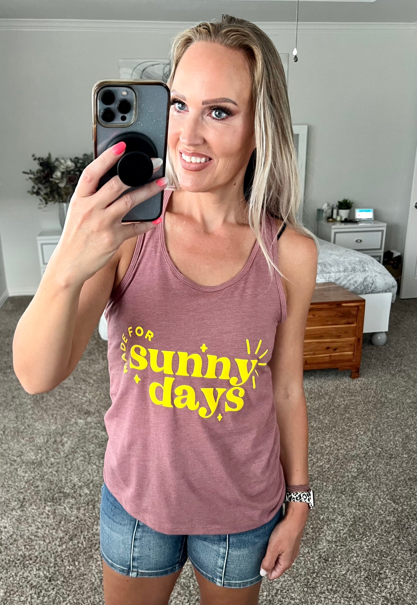 Made for Sunny Days graphic top