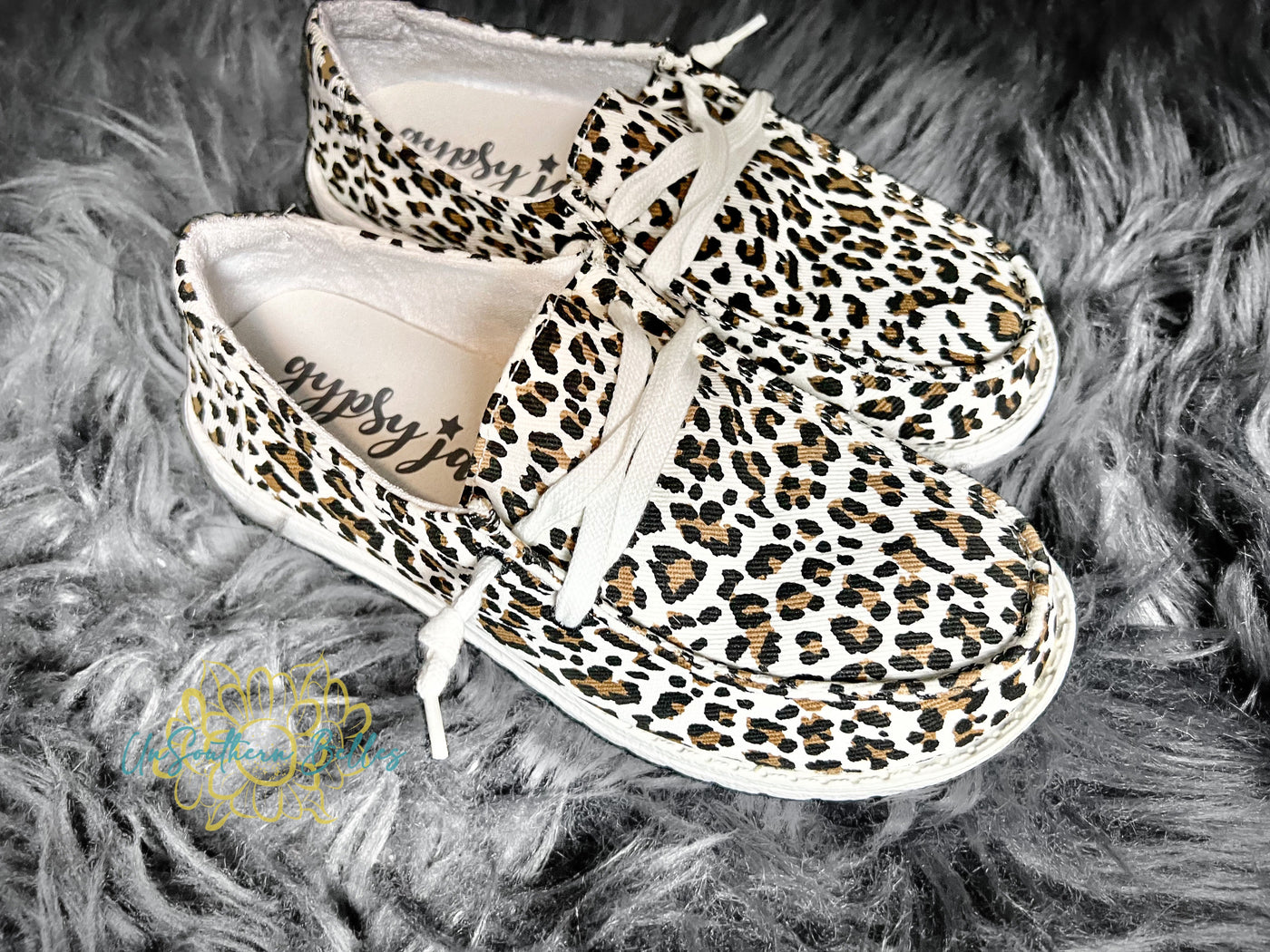 Gypsy Jazz Call me Maybe Cheetah Canvas Shoes