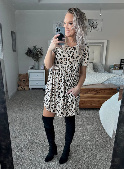 Carissa Cheetah Dress
