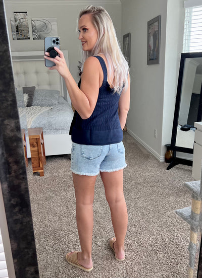 Molly jacquard textured tank