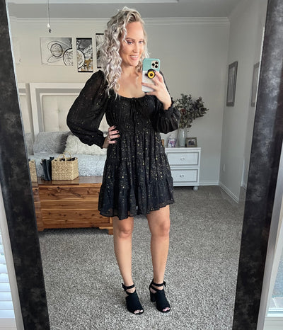 Stardust Long Sleeved Dress