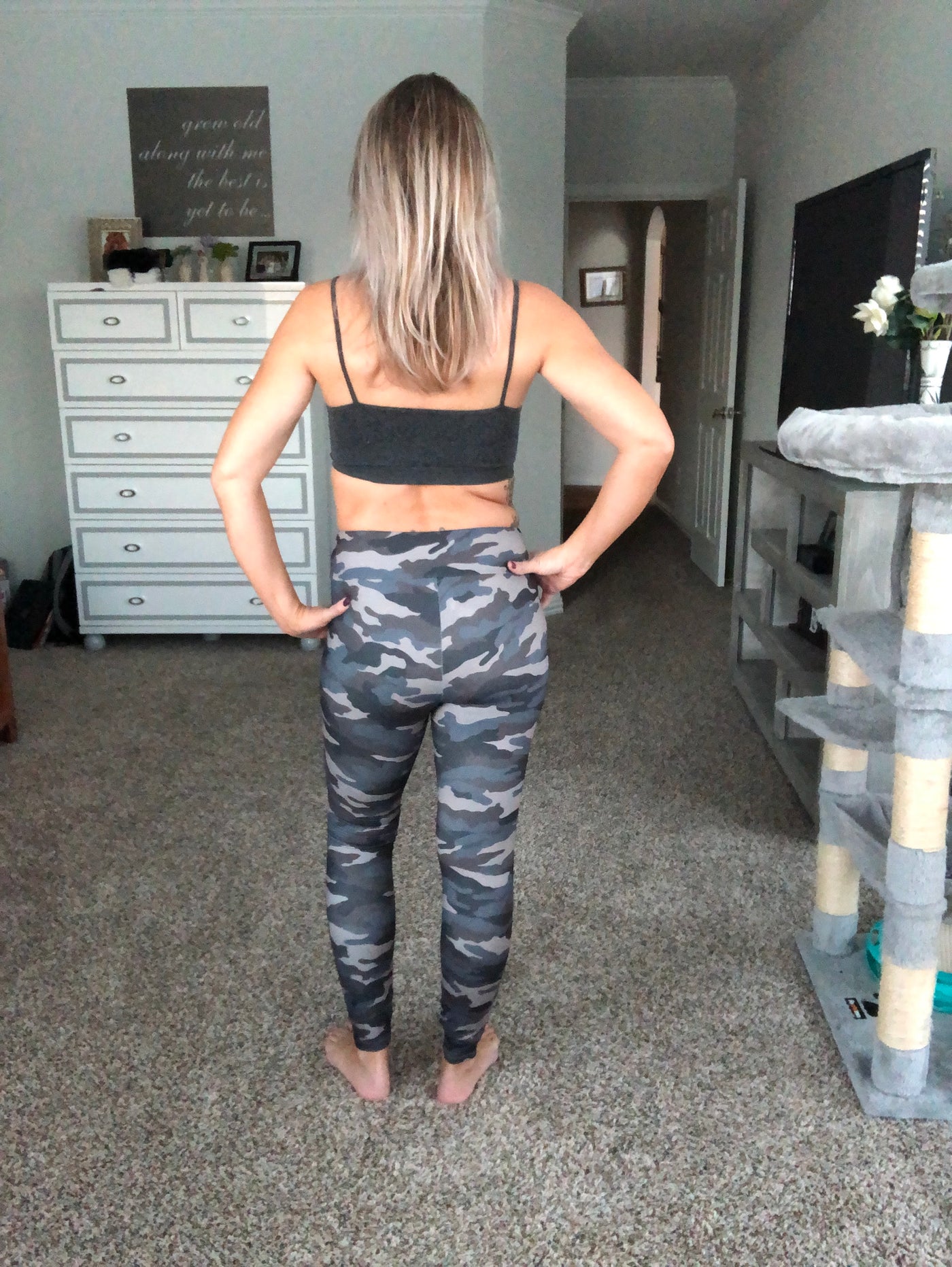 Camo Buttery Soft Moto Leggings