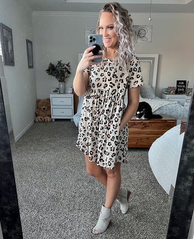 Carissa Cheetah Dress