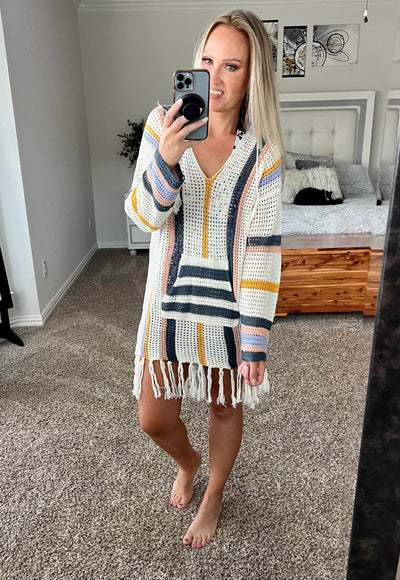 Taylor Bohiemin Tassel Swimsuit Cover-up