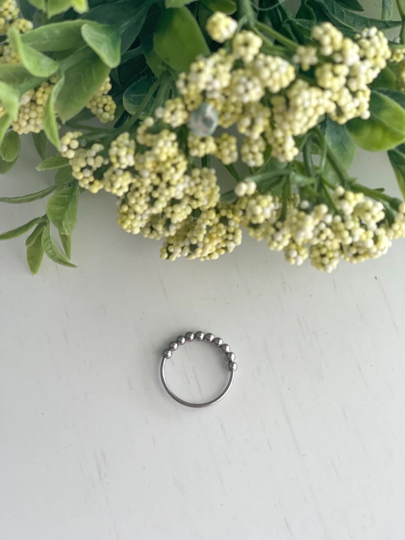 Busy Belle Movable Bead Ring