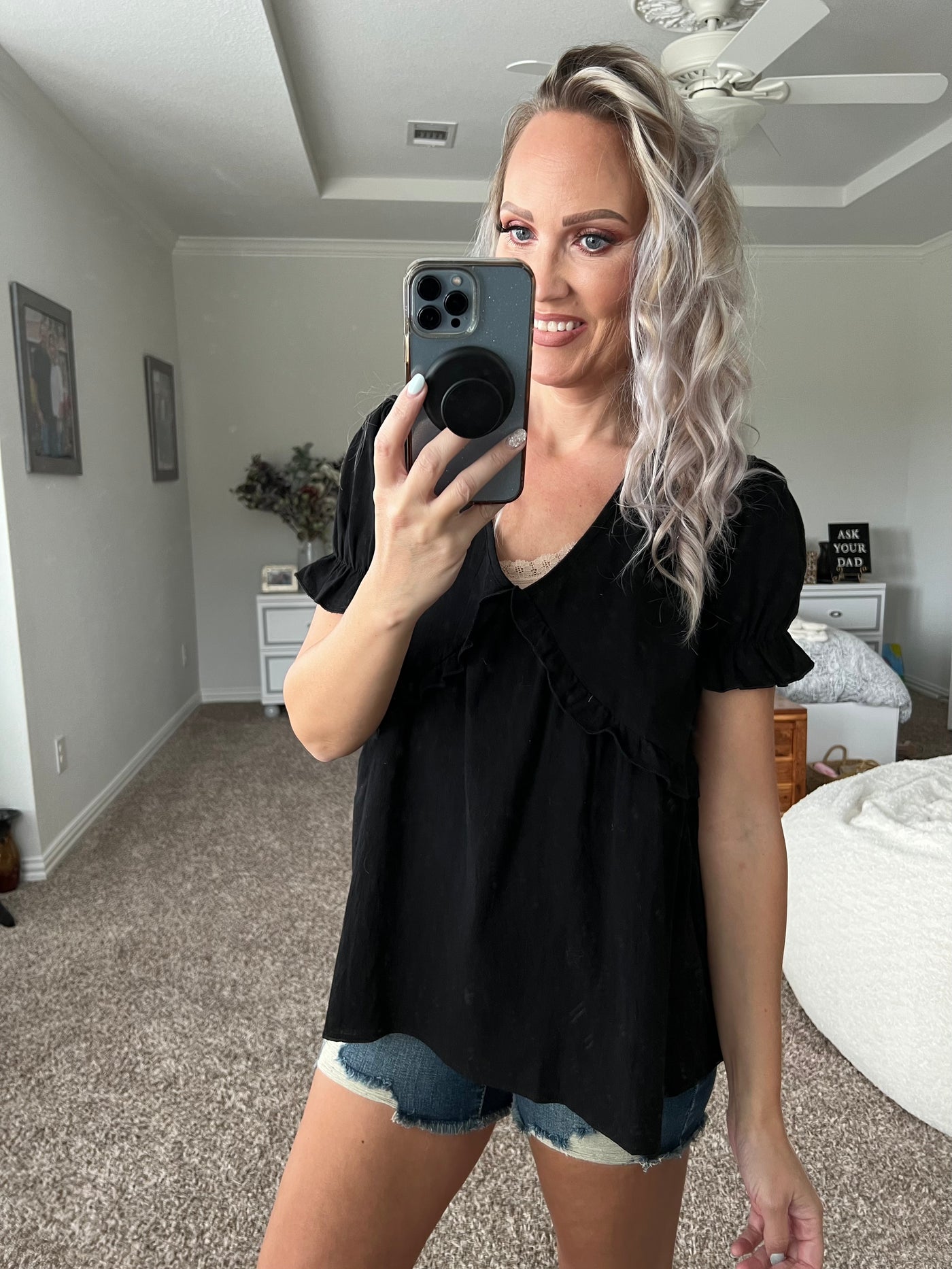 Fantasy Flounce Sleeve Top