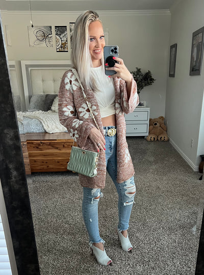 Indie Floral Cardigan