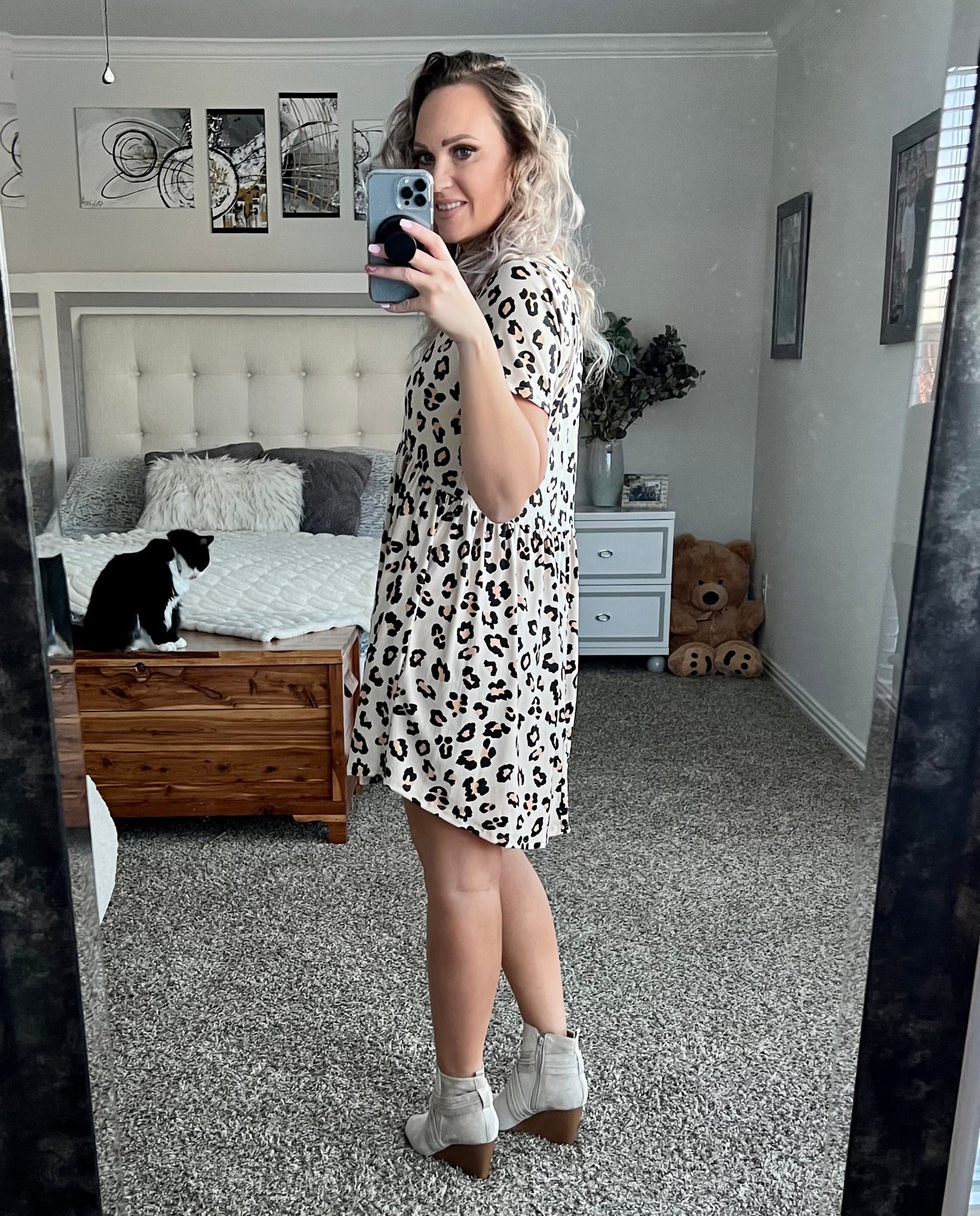Carissa Cheetah Dress