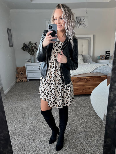 Carissa Cheetah Dress