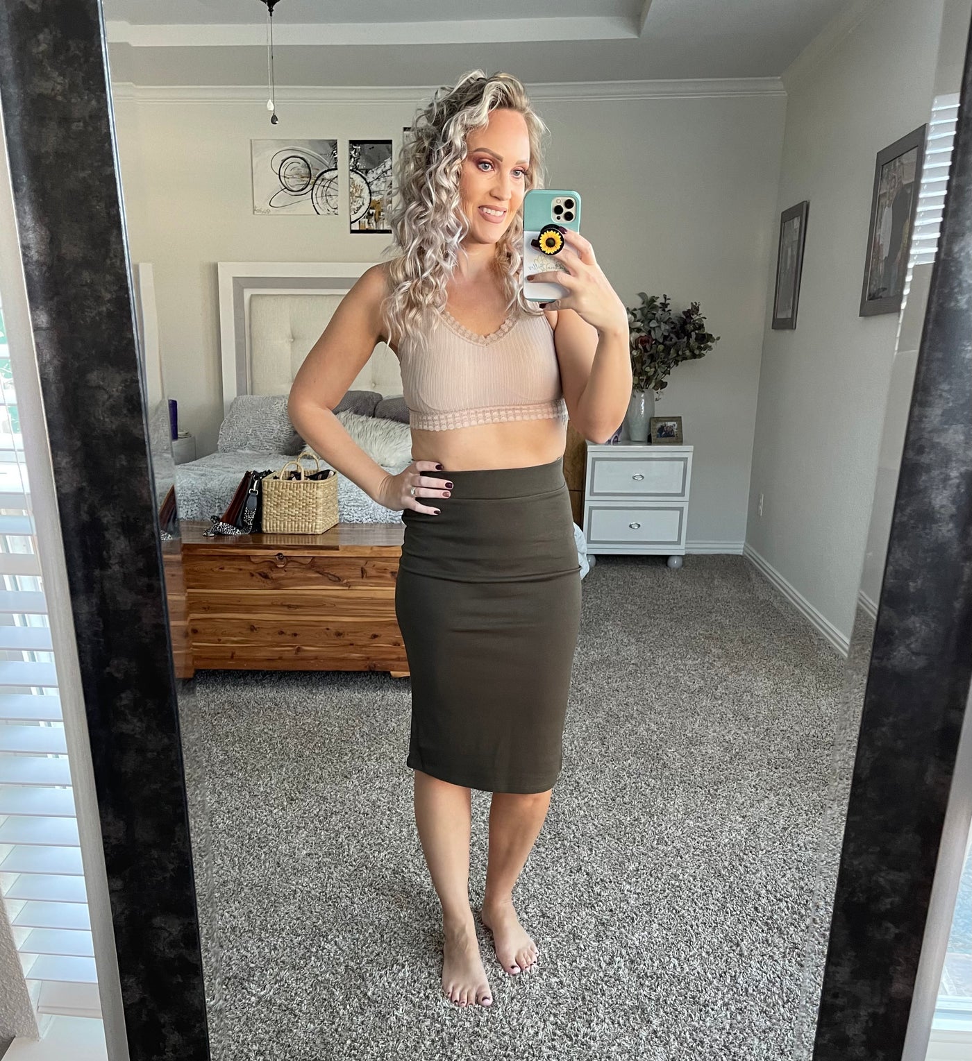 Paloma Ponte Skirt