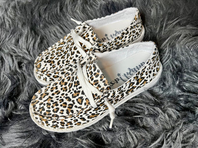 Gypsy Jazz Call me Maybe Cheetah Canvas Shoes