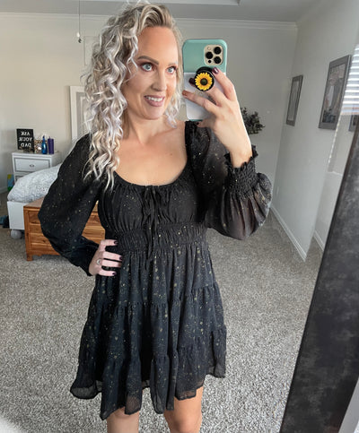 Stardust Long Sleeved Dress