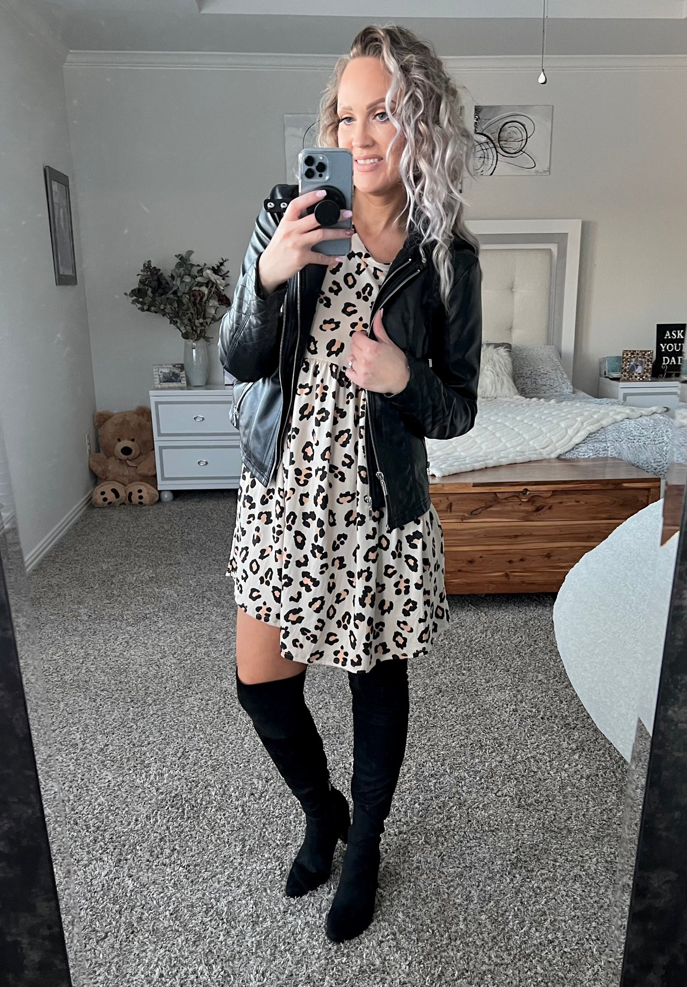 Carissa Cheetah Dress