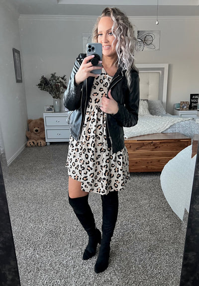 Carissa Cheetah Dress