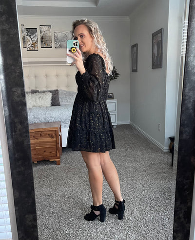 Stardust Long Sleeved Dress