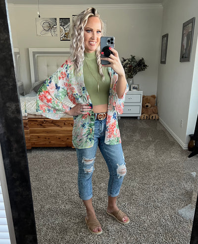 Mariana Sleeveless Ribbed Crop Top