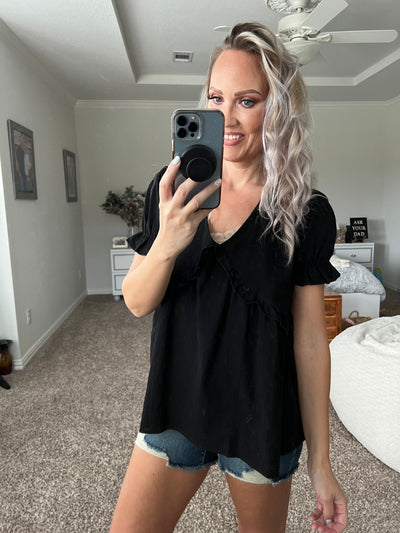 Fantasy Flounce Sleeve Top