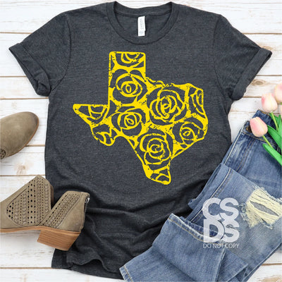 Yellow Rose of Texas Graphic Top