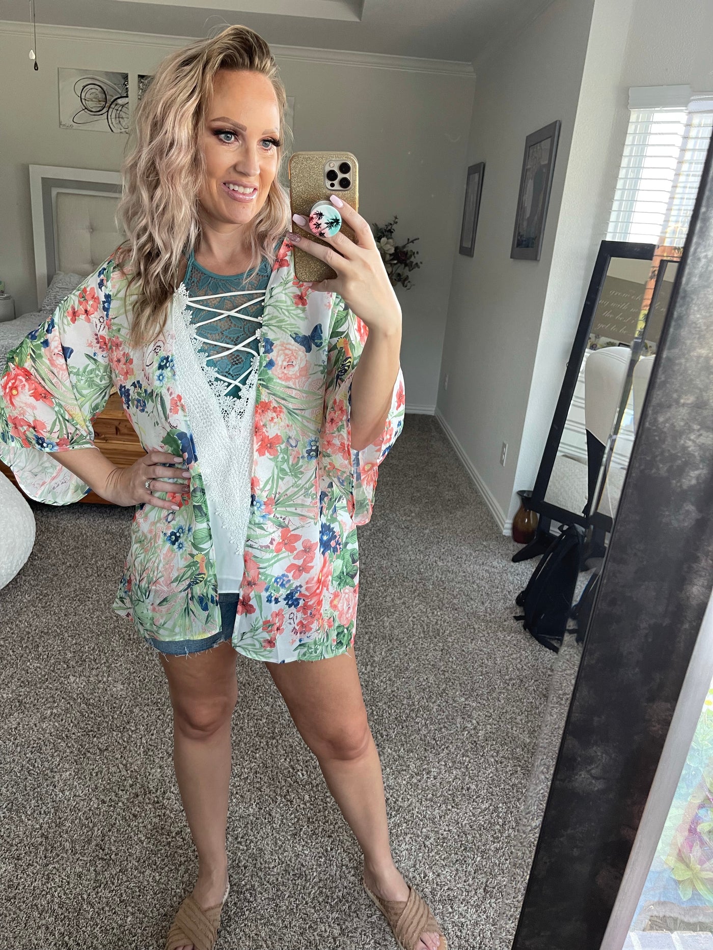 Taste of Summer Floral Kimono