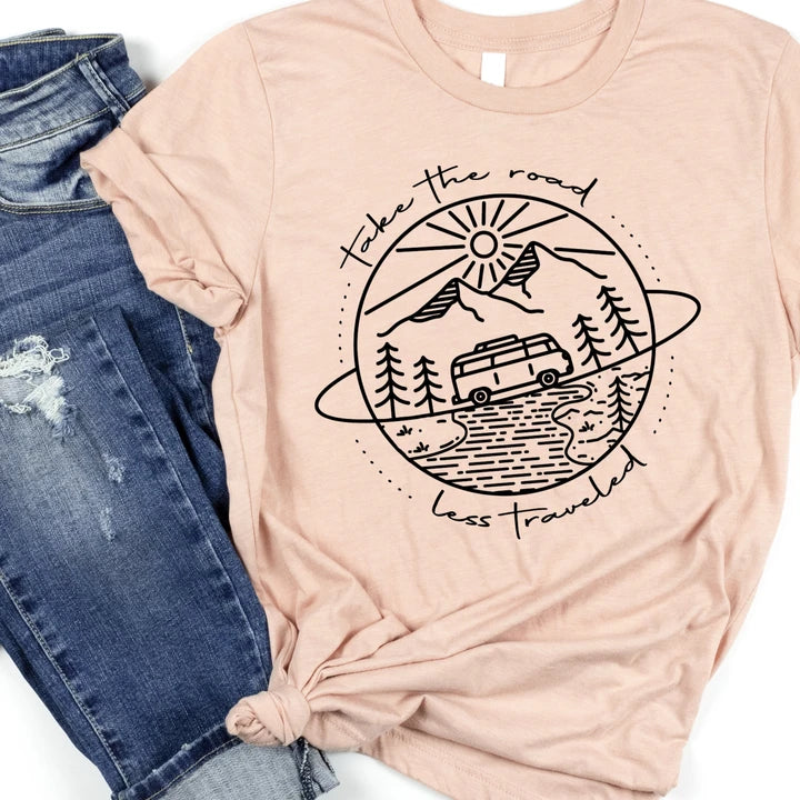Road Less Traveled Graphic Top