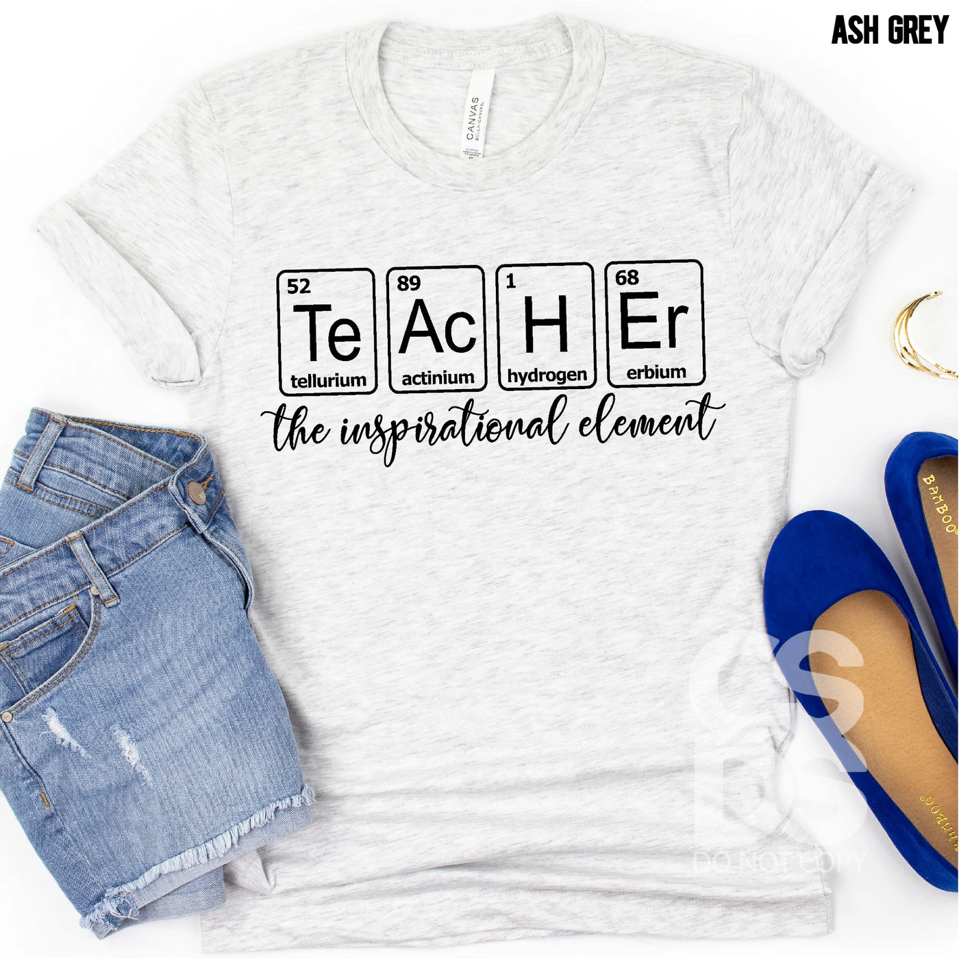 Teacher Inspirational Element Graphic Top