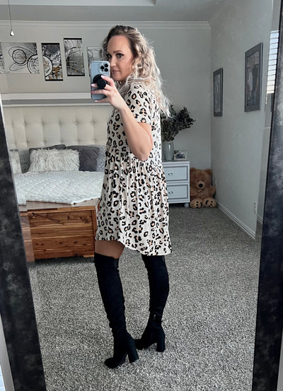 Carissa Cheetah Dress