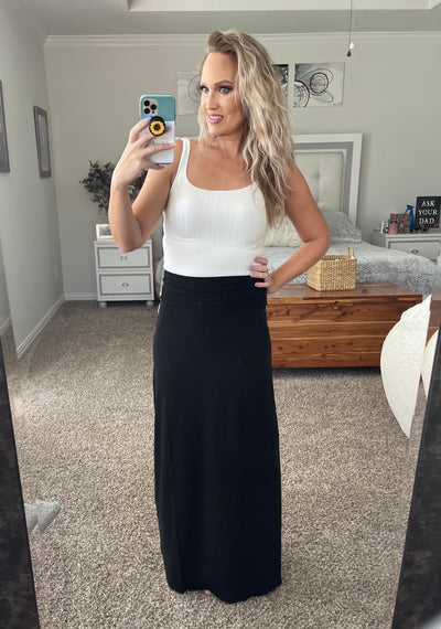 Black Maxi skirt