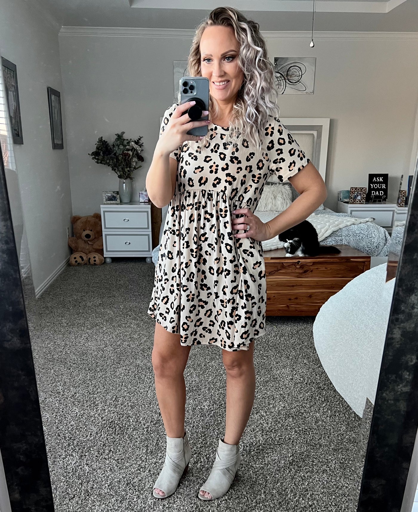 Carissa Cheetah Dress