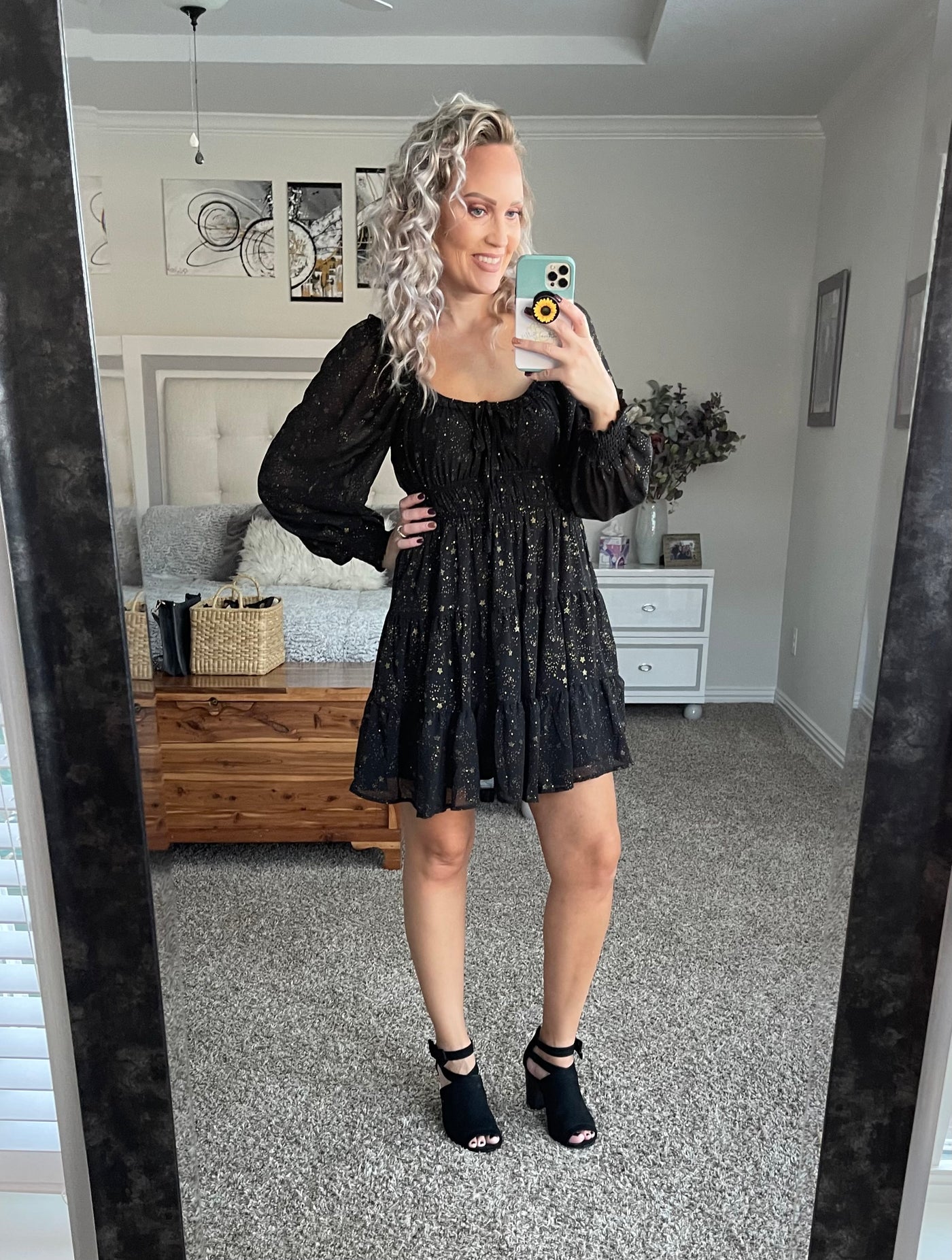Stardust Long Sleeved Dress