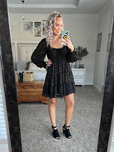 Stardust Long Sleeved Dress