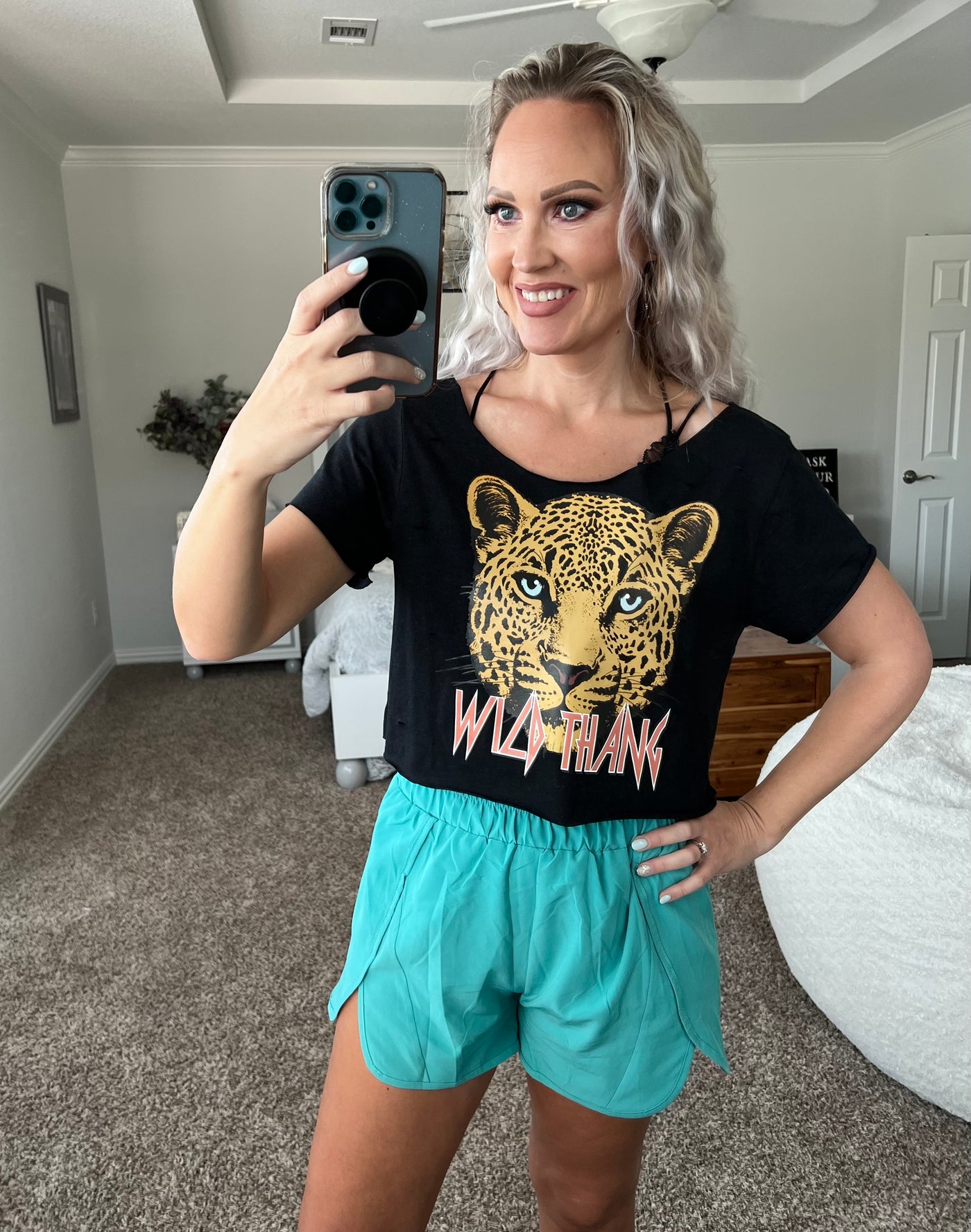 Wild Thang graphic top