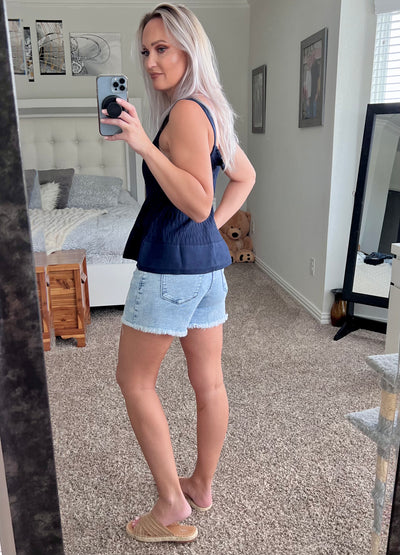 Molly jacquard textured tank