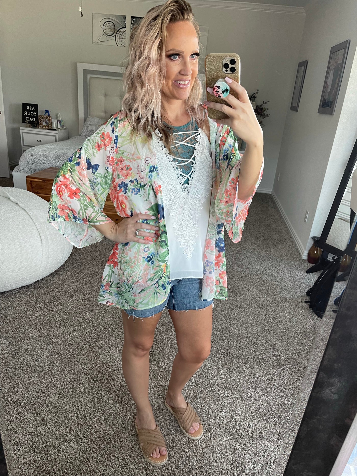 Taste of Summer Floral Kimono