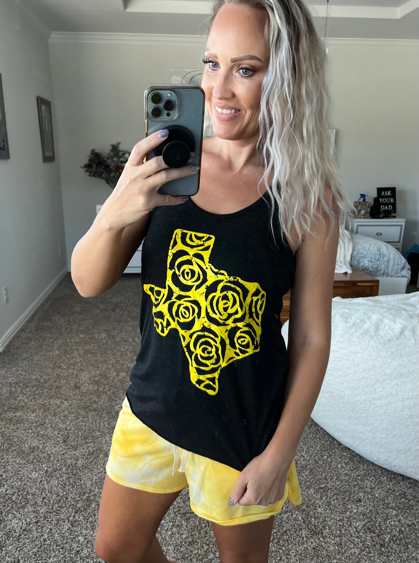 Yellow Rose of Texas Graphic Top