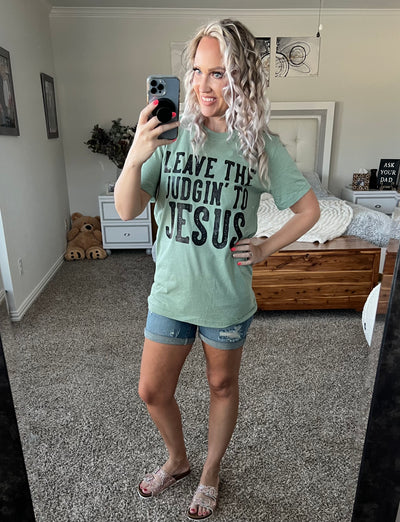 Leave The Judging To Jesus graphic top