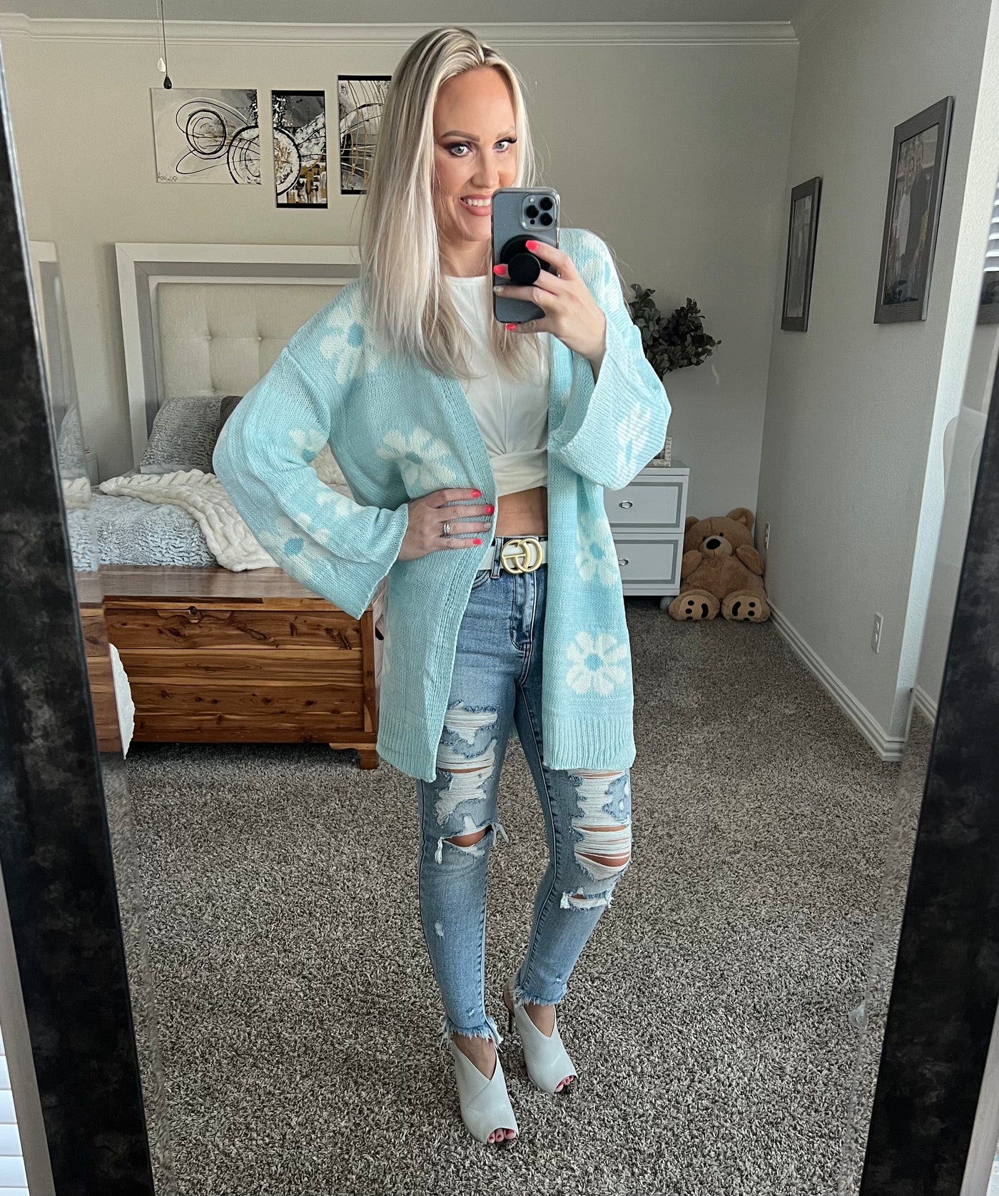 Indie Floral Cardigan