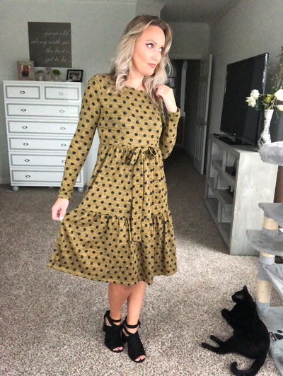 Harlow Polka Dot Dress