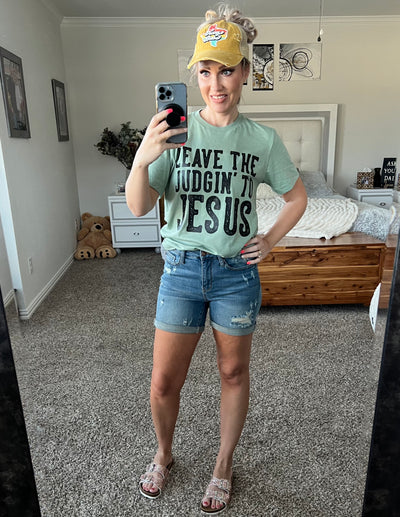 Leave The Judging To Jesus graphic top