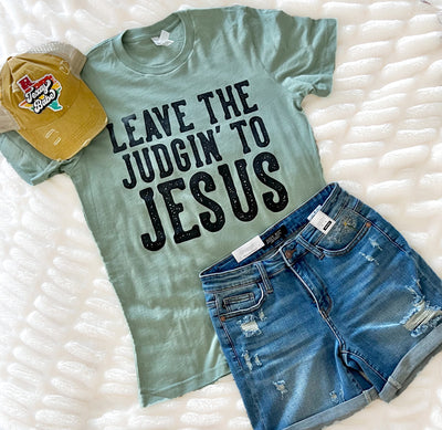 Leave The Judging To Jesus graphic top