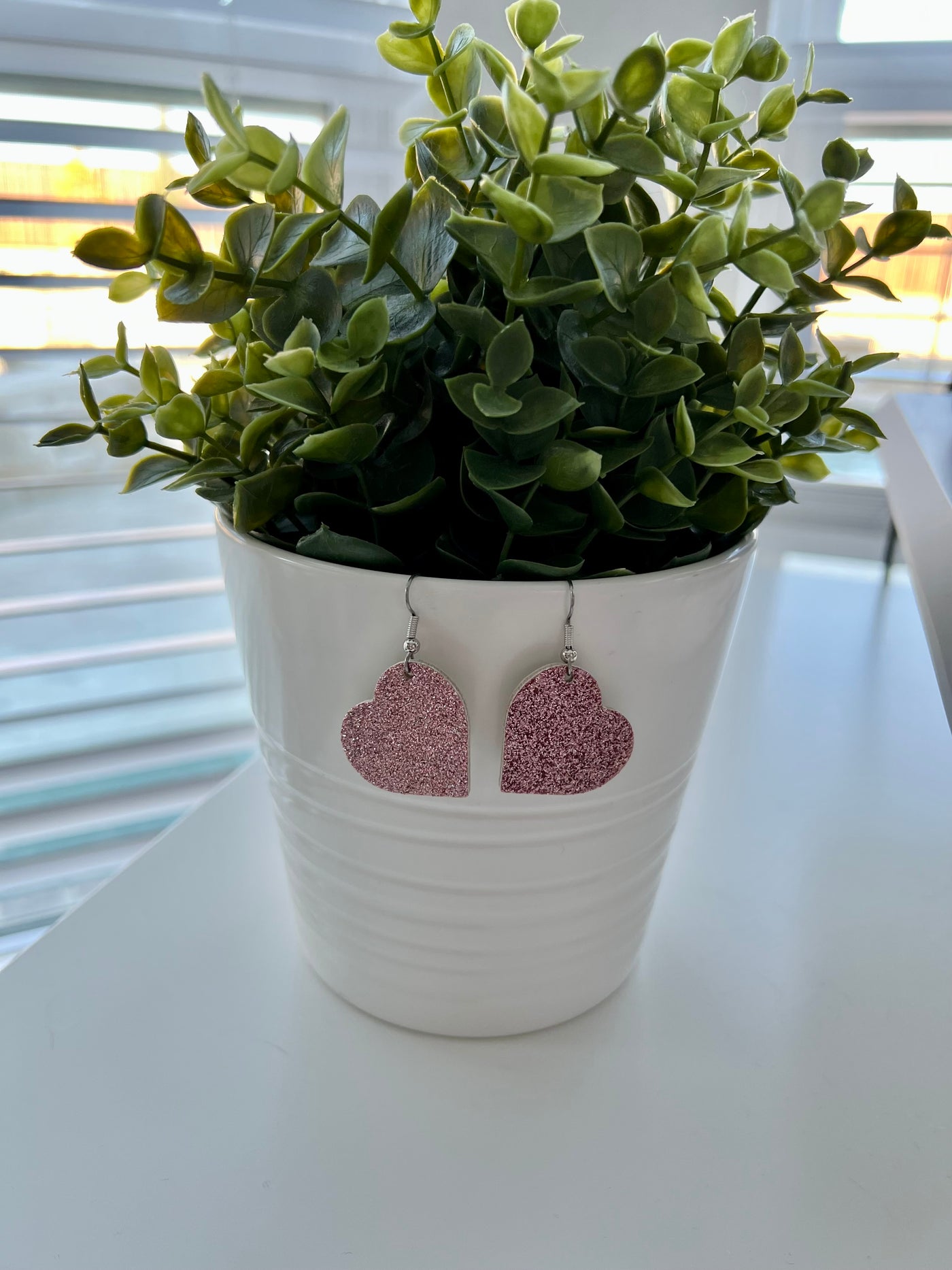 Heart earrings