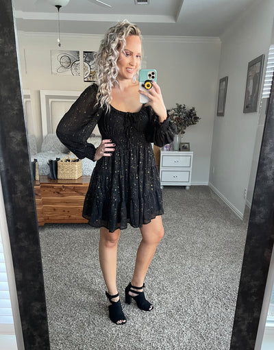 Stardust Long Sleeved Dress